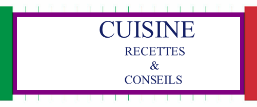 CUISINE                  RECETTES                  &                 CONSEILS